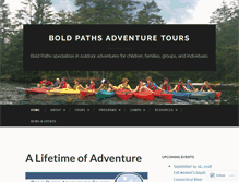 Tablet Screenshot of boldpaths.com